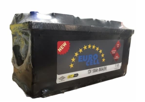 EUROCELL 8699358520142 EUROCELL 12V 100 AH AKÜ 860 A (EN) (353*175*175) (ALÇAK) NEW HOLLAND-LG TRAKTÖR 2009 >