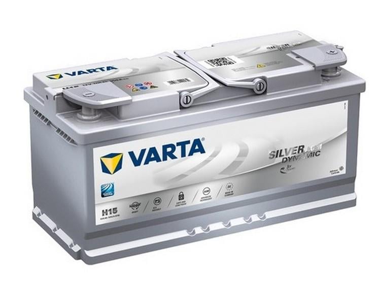 VARTA A4 VARTA 12V 105 AH AKÜ AGM SILVER DYNAMIC CCA 950 A (EN) (START-STOP) (393*175*190)