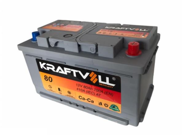 KRAFTVOLL 18010014 KRAFTVOLL 12V 80 AH AKÜ 700 A (EN) (315*175*175) (ALÇAK)