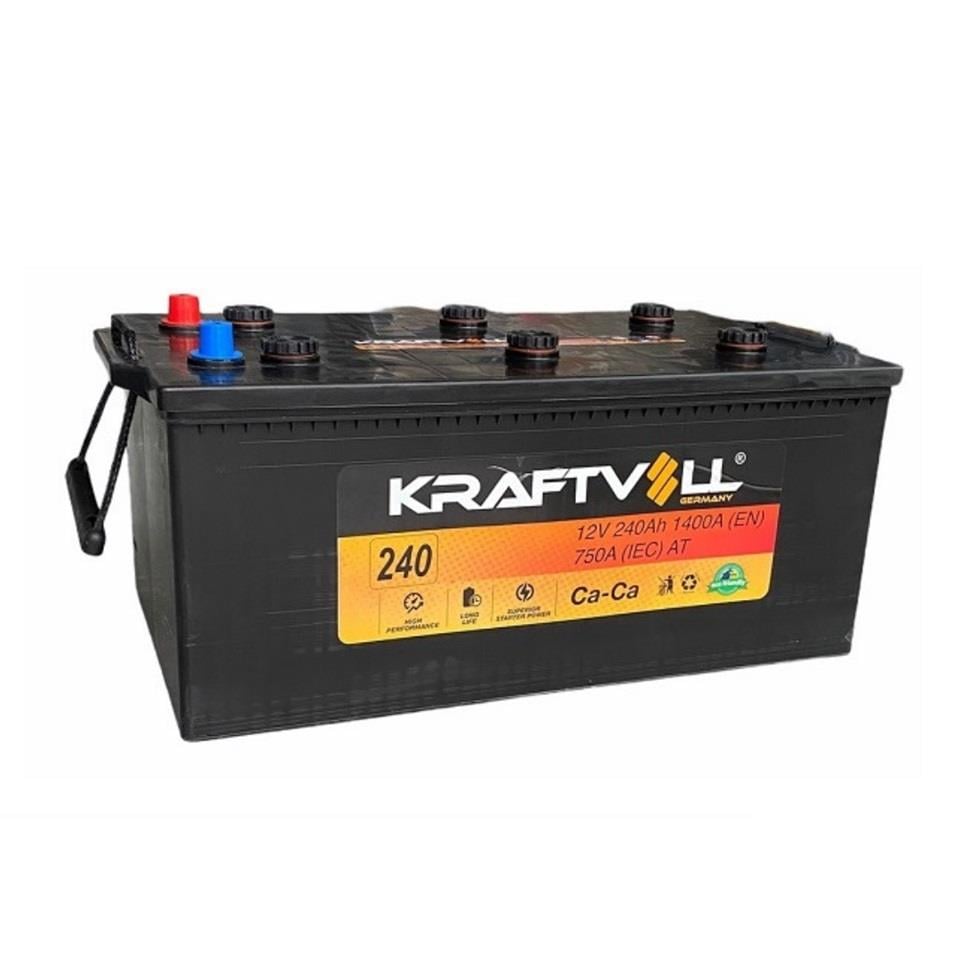 KRAFTVOLL 18020009 KRAFTVOLL 12V 240 AH AKÜ 1400 A (EN) (518*273*242)