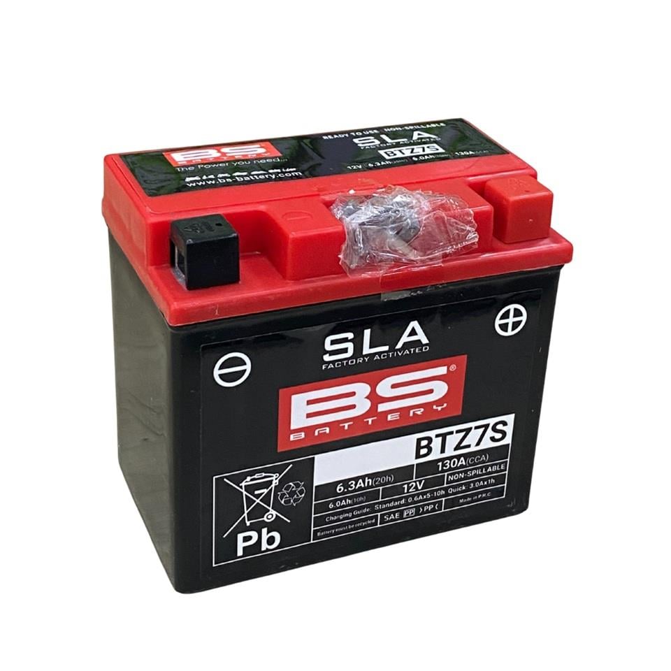 BS BATTERY 405-300635 BS BATTERY 12V 6.3 AH MOTOSİKLET AKÜSÜ 130 A (EN) (113*70*105) (BTZ7S) (SLA)