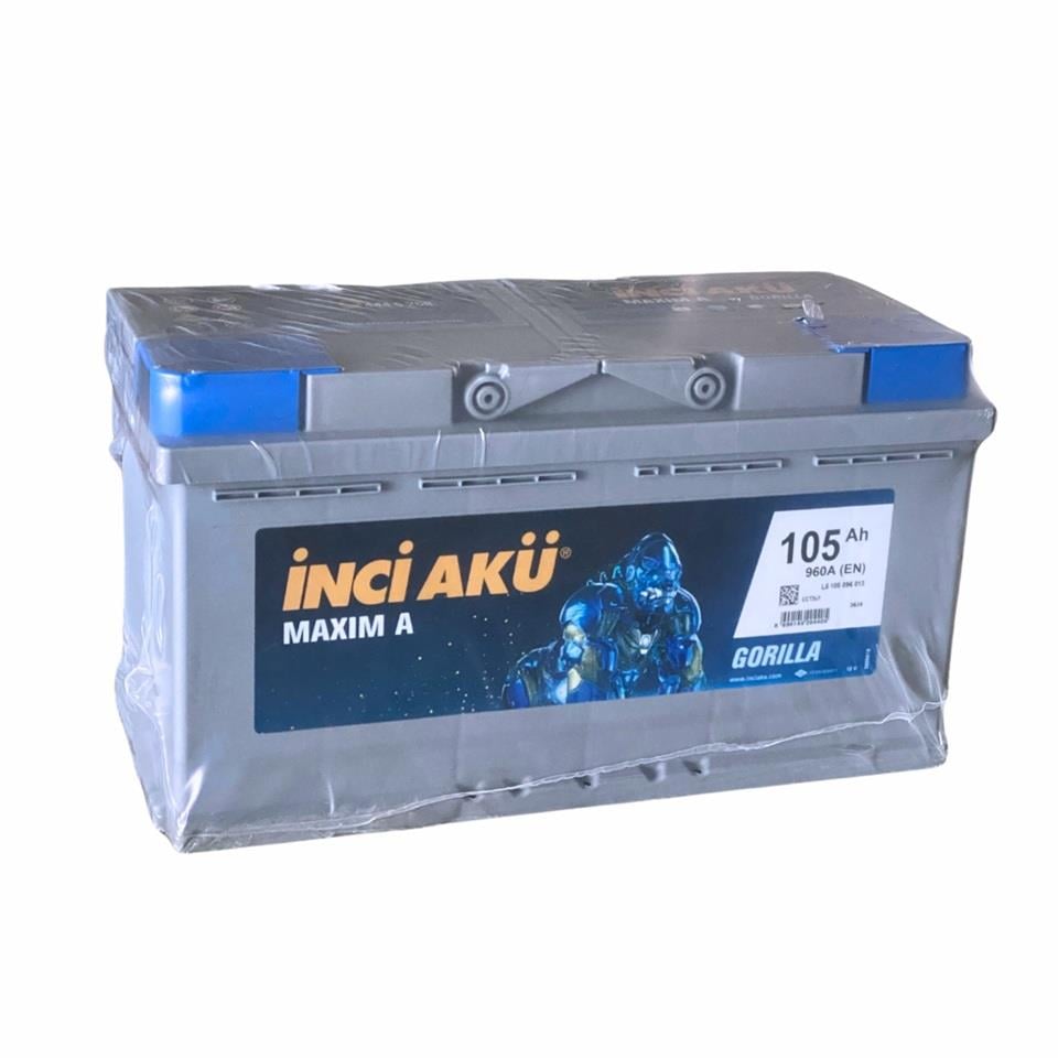 INCI 1014675 İNCİ 12V 105 AH AKÜ MAXIM A GORILLA 960 A (EN) (352*175*190)