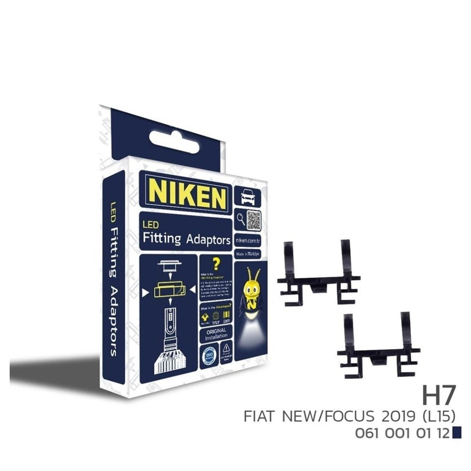 NIKEN 0610010112 LED XENON AMPUL APARATI (H7) FIAT-FORD FOCUS 2019 > (2 AD)