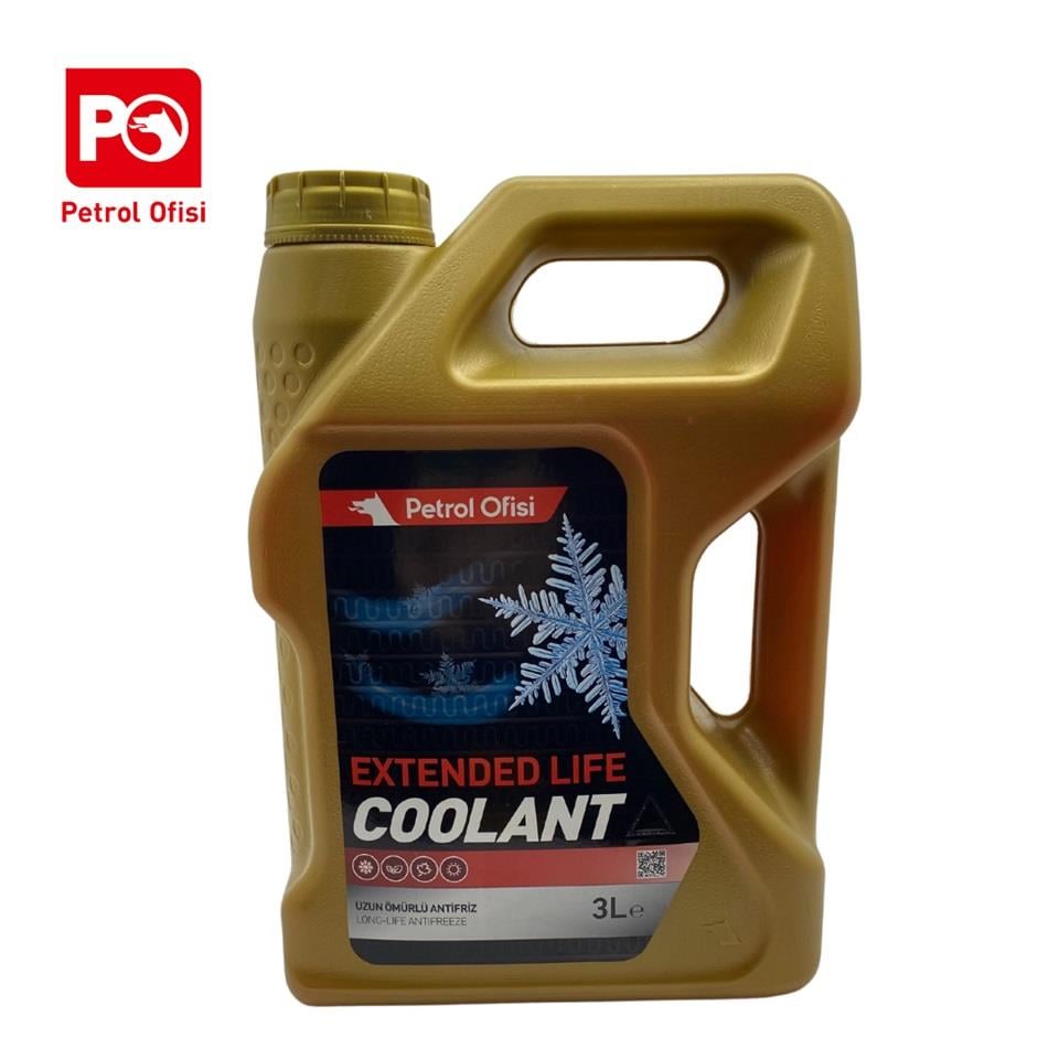 PETROL OFISI-3K PETROL OFİSİ ANTİFRİZ COOLANT (UZUN ÖMÜRLÜ) KIRMIZI 3 LT