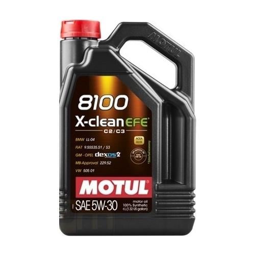 MOTUL 305-109171 MOTUL 8100 X-CLEAN EFE 5W-30 C2/C3 MOTOR YAĞI (4 LT)