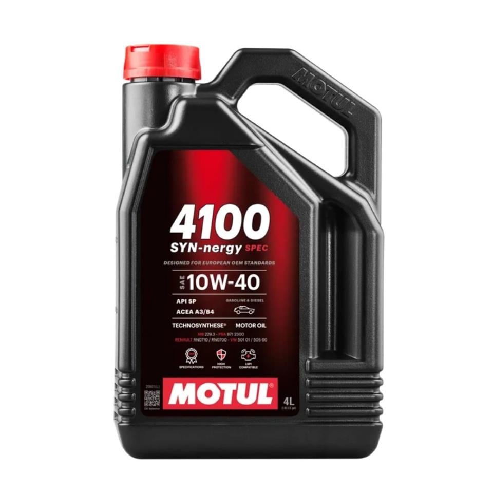 MOTUL 305-112891 MOTUL 4100 SYN-NERGY SPEC 10W-40 A3/B4 MOTOR YAĞI (4 LT)