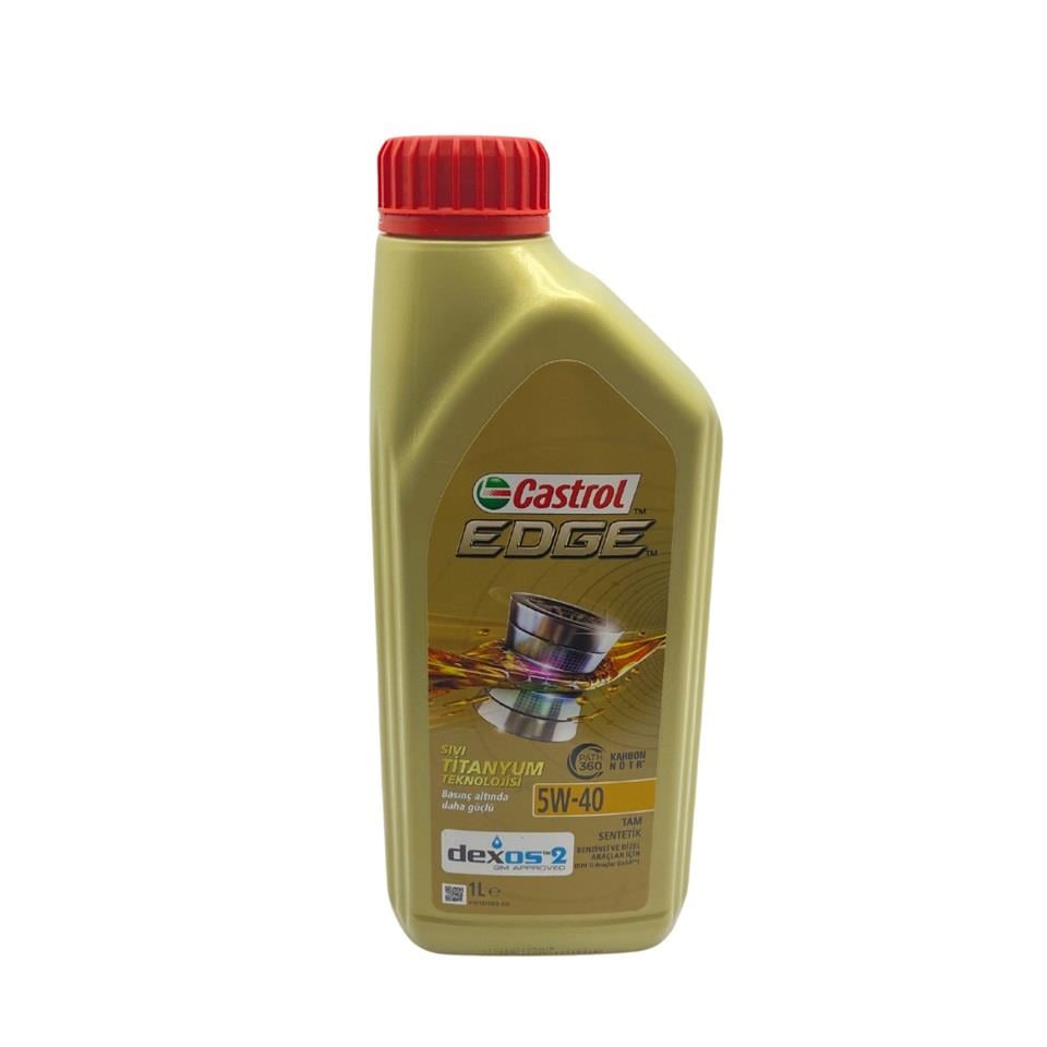 CASTROL 15E696 CASTROL EDGE 5W-40 C3 MOTOR YAĞI TAM SENTETİK (1 LT)