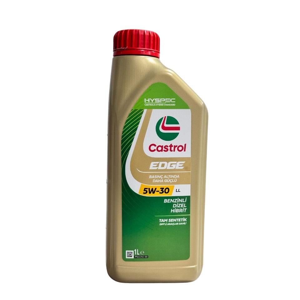 CASTROL 15FF2B CASTROL EDGE 5W-30 LL MOTOR YAĞI TAM SENTETİK (1 LT)