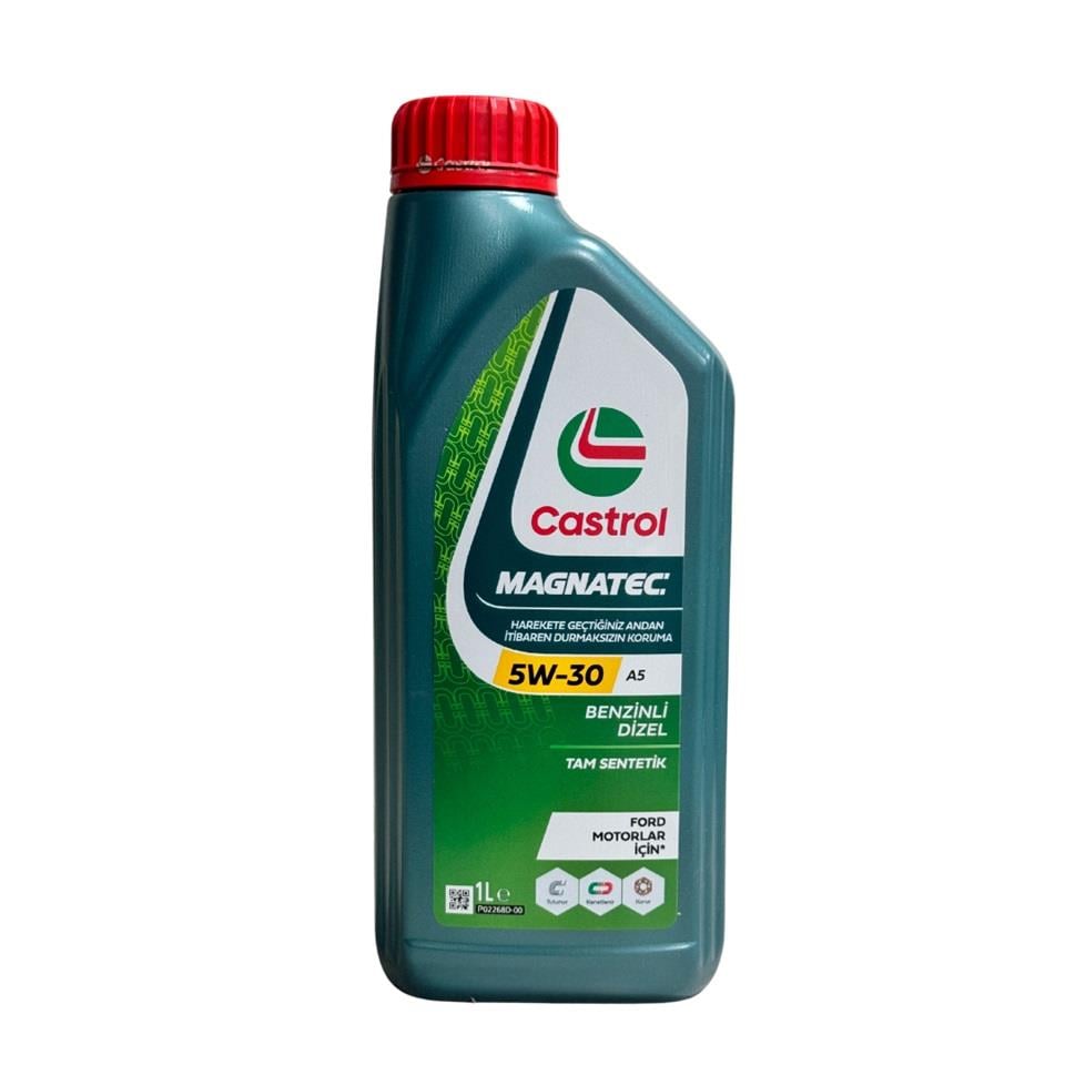 CASTROL 15FFDC CASTROL MAGNATEC 5W-30 A5 MOTOR YAĞI TAM SENTETİK STOP-START (1 LT)