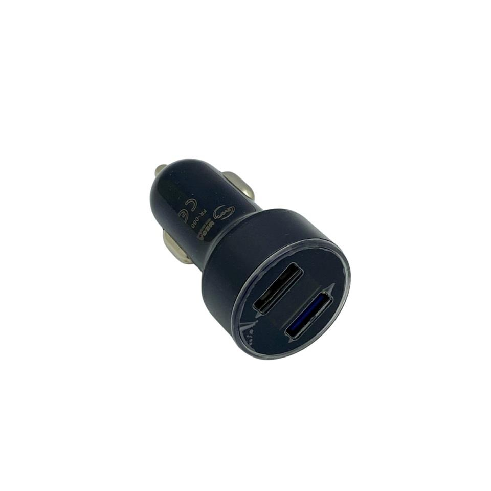 YLZ FR-088 12V-24V TELEFON ŞARJ CİHAZI 3.1 A SMART HIZLI ŞARJ (VOLTAJ GÖSTERGELİ) (ÇAKMAK GİRİŞLİ) (USB X 2)