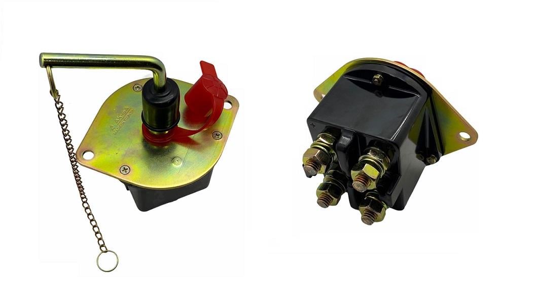 AKSA 06016 TIR DEVRE KESİCİ METAL EM (ÇİFT KUTUPLU) (İKİ DELİK ARASI:120 MM)
