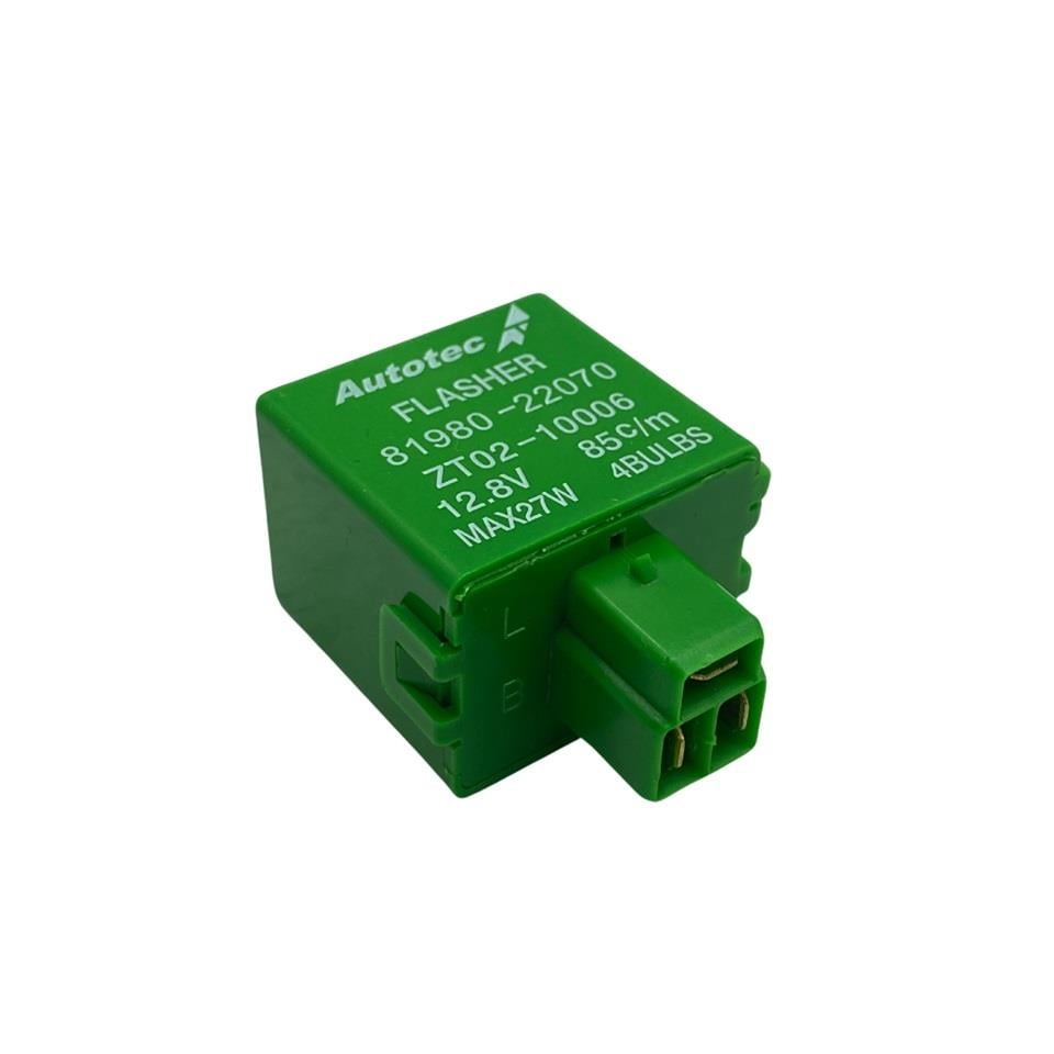AUTOTEC ZT02-10006 12V ELEKTRONİK FLAŞÖR JAPON TİPİ (3 FİŞ) (L-B-E) (81980-22070) TOYOTA HILUX