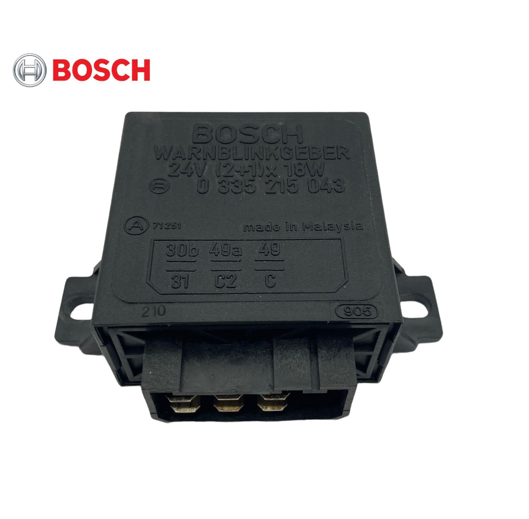 BOSCH 0335215043 BOSCH 24V FLAŞÖR 6 UÇLU IVECO-MAN-MERCEDES