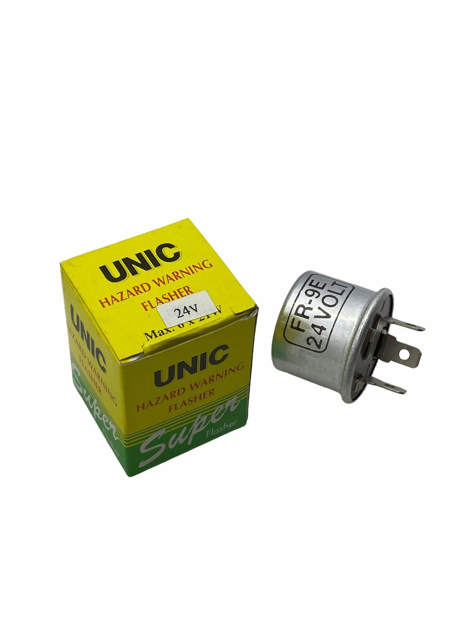 UNIC 24 UNIC 24V FLAŞÖR 3 UÇLU UNIVERSAL (ALÜMİNYUM)
