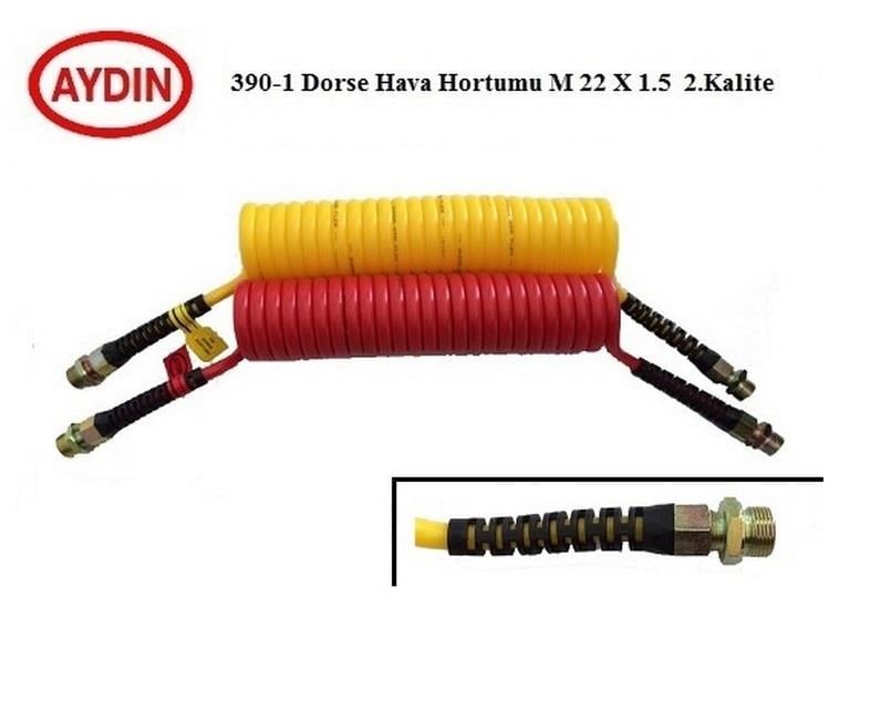 AYDIN 390-1 AYDIN TIR DORSE HAVA HORTUMU SARI (M22 X 1.5)