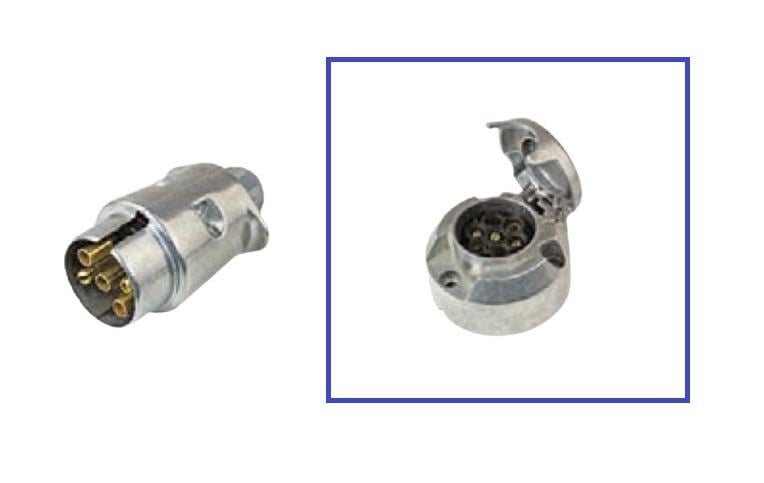 ALSA 03RF0101 RÖMORK FİŞİ 5'Lİ KOMPLE METAL