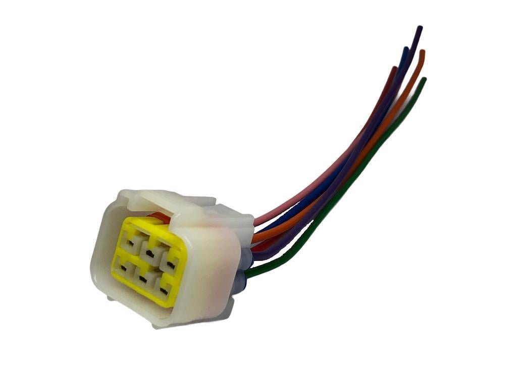 YLZ 6K020 ISUZU STOP MÜŞÜR SOKETİ (KABLOLU) DİŞİ (6 FİŞ)