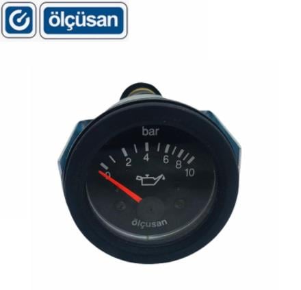 OLCUSAN 110461 ÖLÇÜSAN 24V YAĞ SAATİ 10 BAR 52 MM
