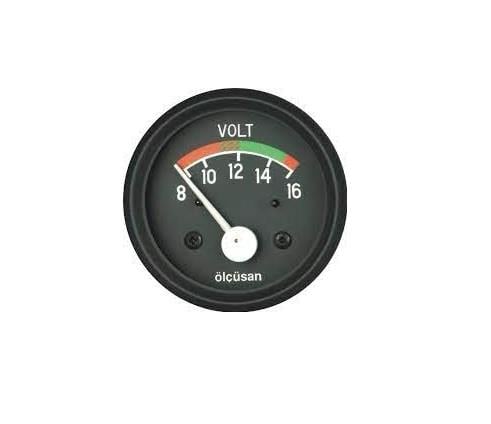 OLCUSAN 112822 ÖLÇÜSAN 8V-16V VOLTMETRE 52 MM