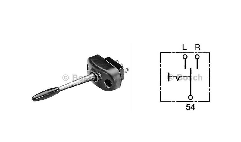 BOSCH 0341600001 BOSCH SİNYAL KOLU (YÜRÜTÜCÜ KOL) (KISA) (3 UÇLU)
