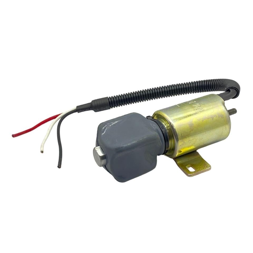 AIS 1080 24V STOP SELENOİDİ (GÖVDE ÇAPI:45 MM) (TERS) JCB-VOLVO-WOODWARD