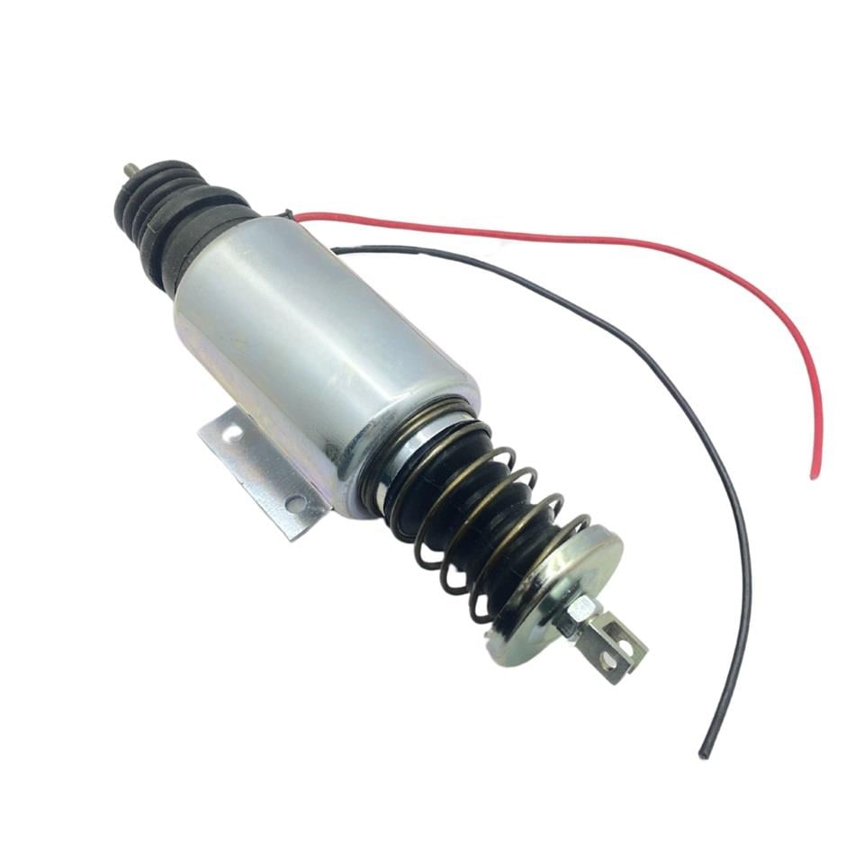 AIS 2000 24V STOP SELENOİDİ (GÖVDE ÇAPI:60 MM) (PLATİNLİ) HITACHI TERS LIEBHERR RSV BOSCH